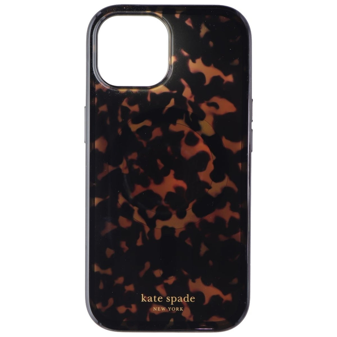 Kate Spade York Case with MagSafe for iPhone 15/14/13 - Tortoiseshell Image 2