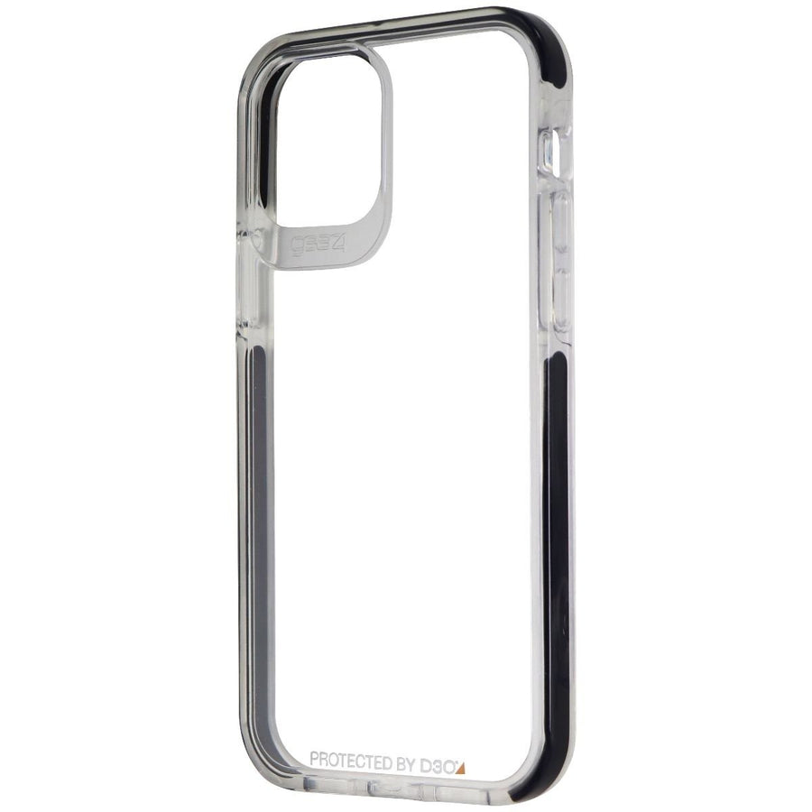 Gear4 Piccadilly Series Hard Case for iPhone 12 Pro and iPhone 12 - Clear/Black Image 1