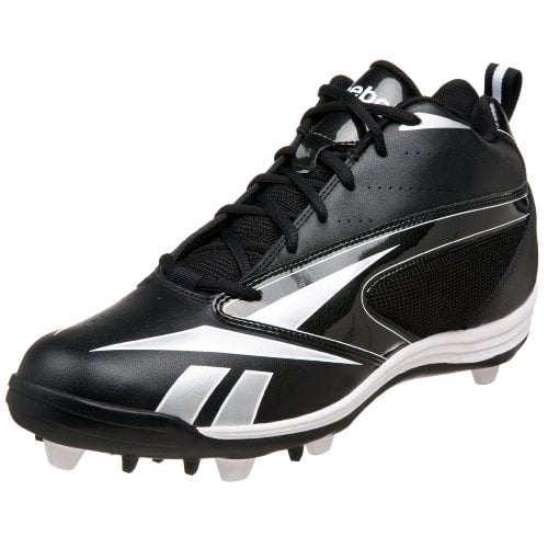 Reebok Audible III MR7 Football Cleat Black White Mens Comfort Size 12 Image 1