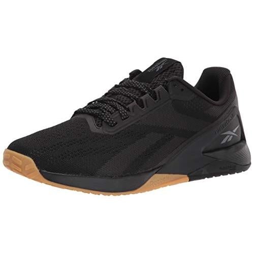 Reebok Nano X1 Cross Trainer Shoes Mens Black Flexweave Gym FZ0633 Image 1