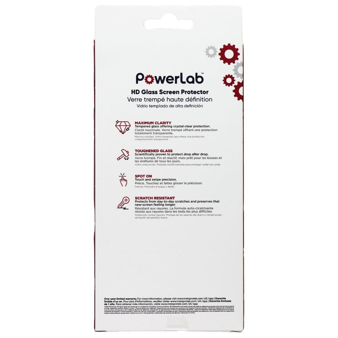 PowerLab HD Glass Screen Protector for Google Pixel 6a Image 2