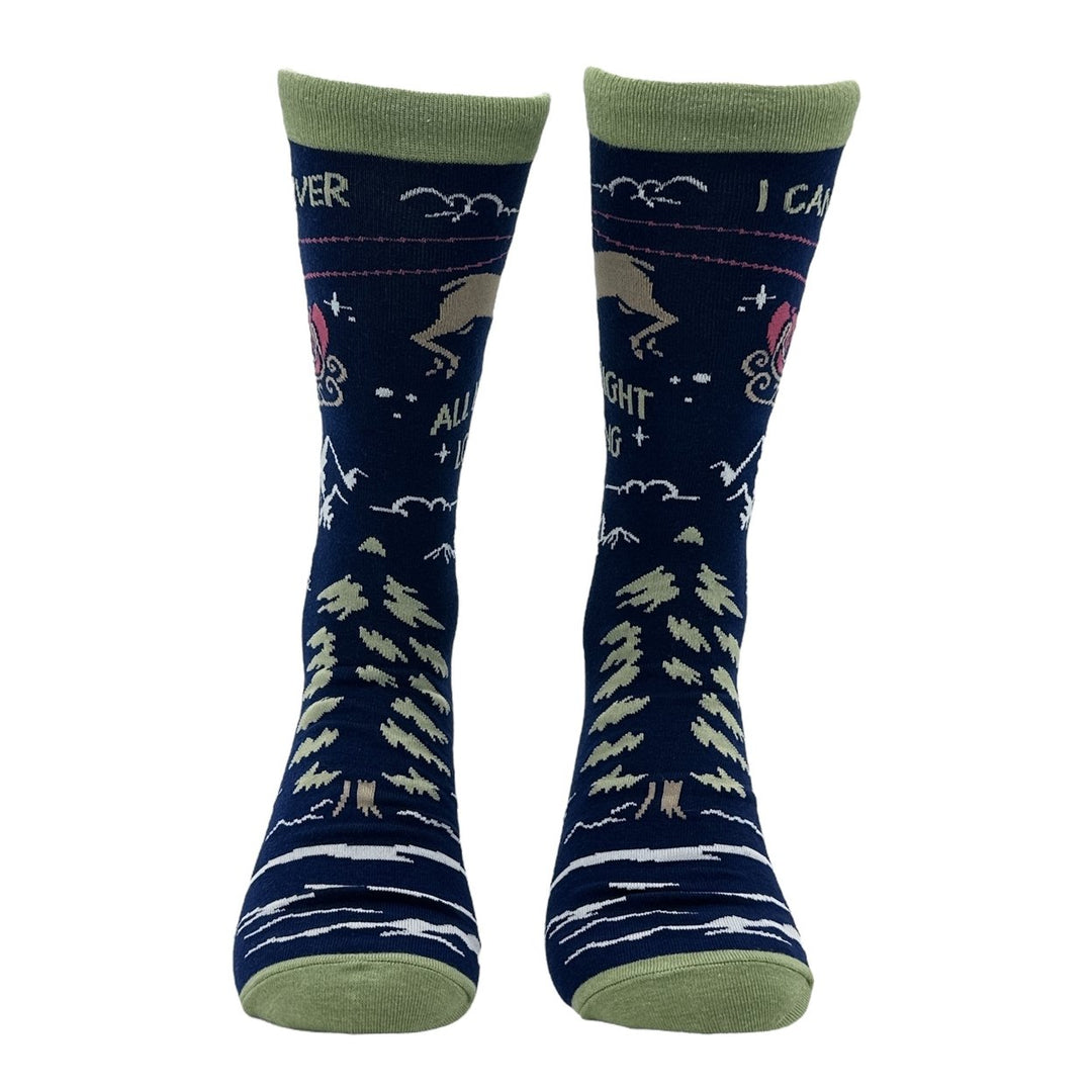 Mens I Can Deliver All Night Long Socks Funny Sarcastic Christmas Novelty Footwear Image 4