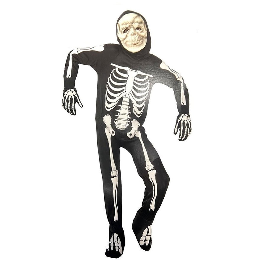 Forum Novelties Bone X-Ray Skeleton Costume Kids XS Skelebones Suit Image 1