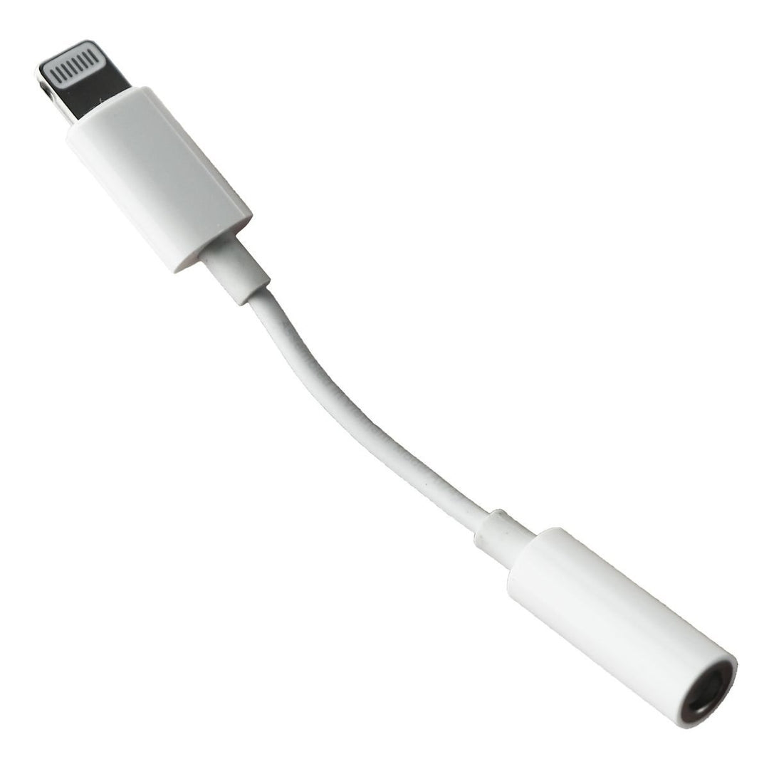 Apple Official 8-Pin to 3.5mm Headphone Jack Adapter - White (A1749) Image 1