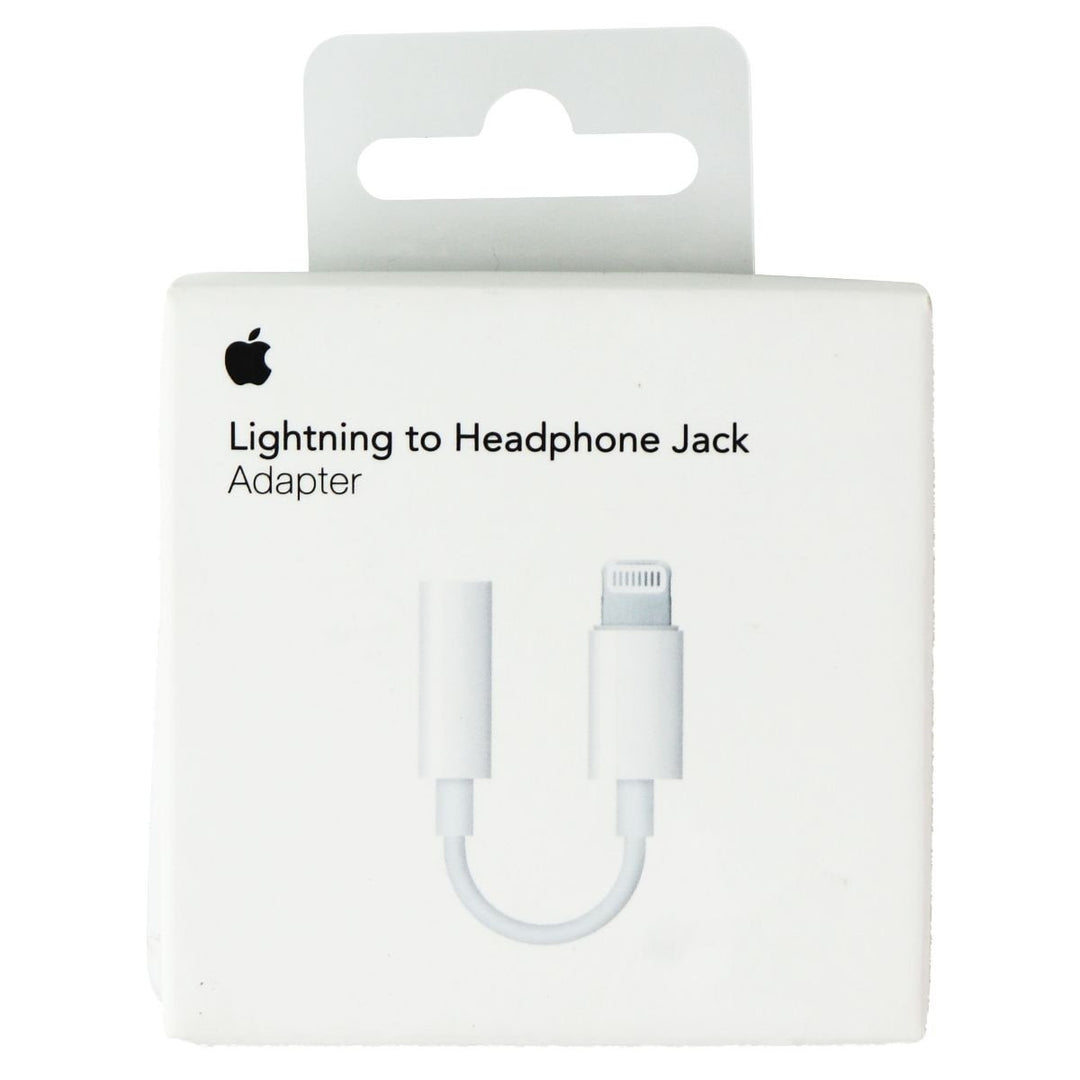 Apple Official 8-Pin to 3.5mm Headphone Jack Adapter - White (A1749) Image 2