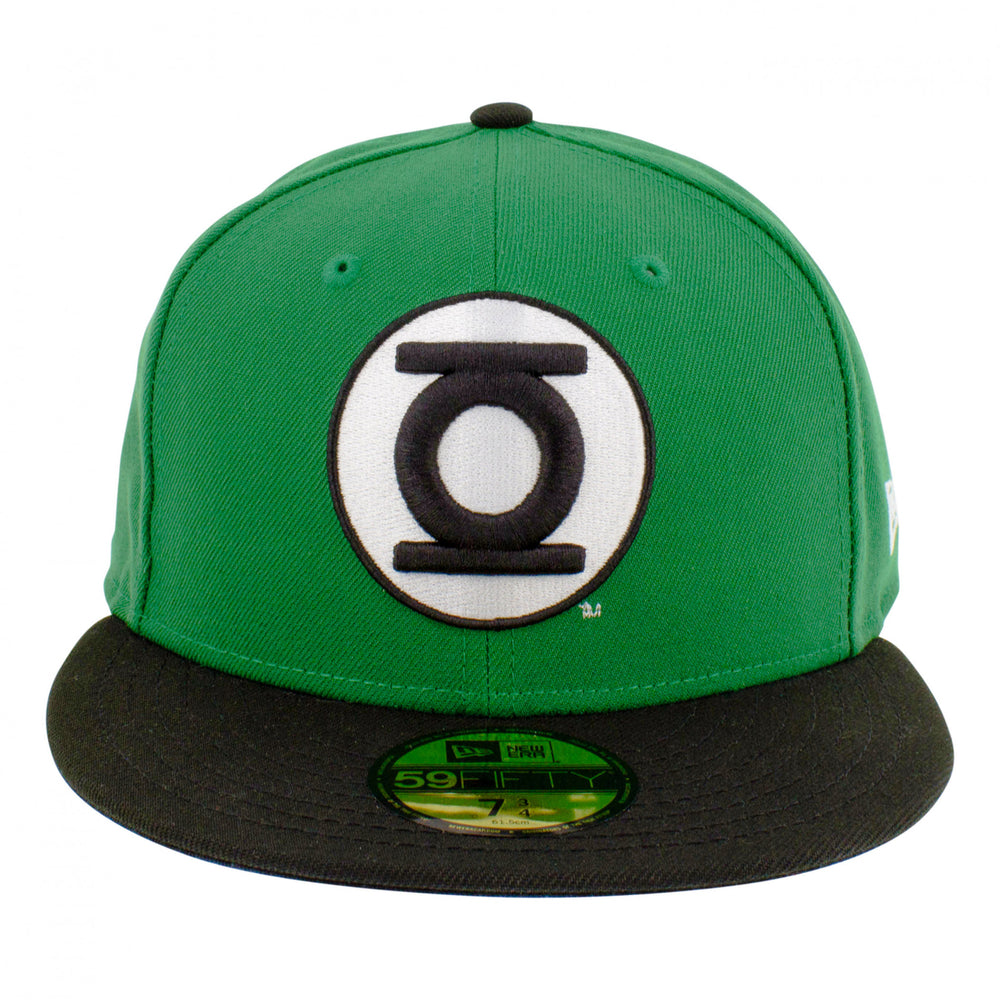 Green Lantern Hal Jordan 59Fifty Fitted Hat Image 2