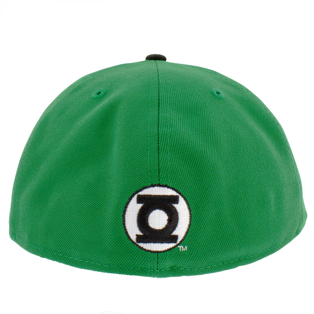 Green Lantern Hal Jordan 59Fifty Fitted Hat Image 4