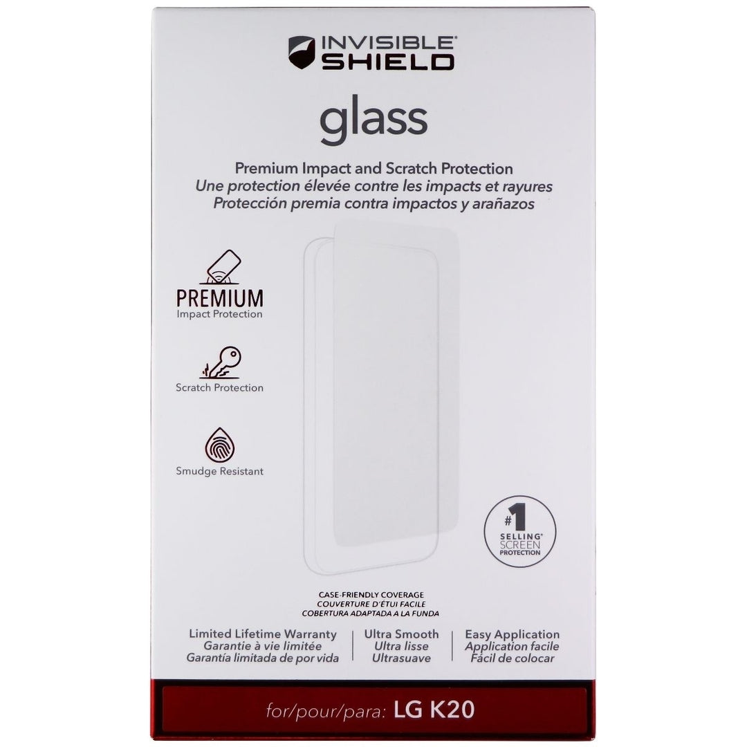 ZAGG Invisible Shield (Glass) Tempered Glass Screen Protector for LG K20 - Clear Image 1