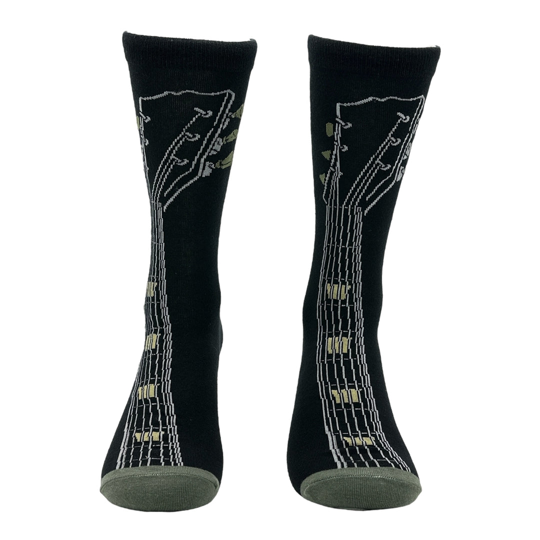 Mens Guitar Socks Funny Sarcastic Musical Graphic Novelty Footwear Image 4