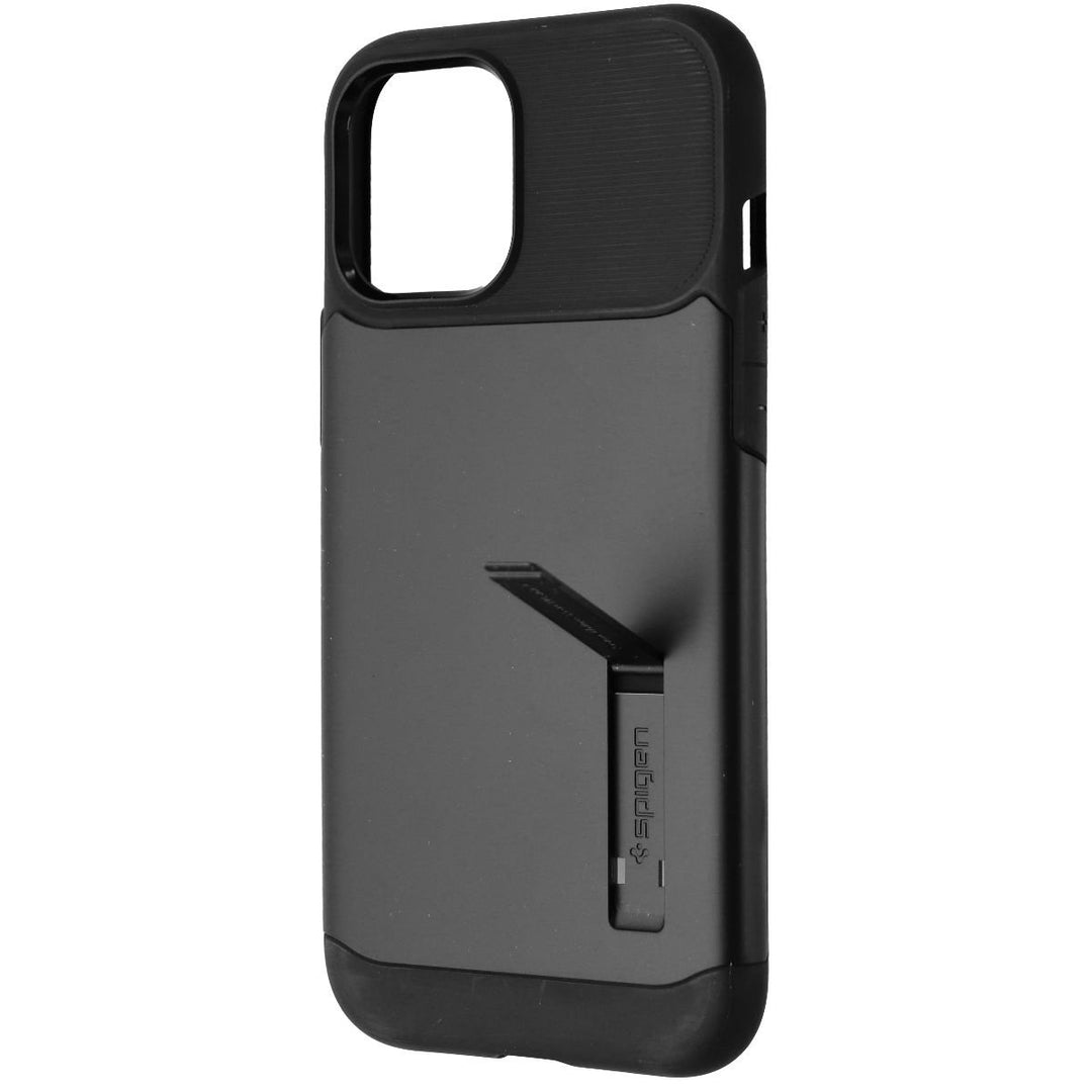 Spigen Slim Armor Series Dual Layer Case for iPhone 12 Pro Max - Black Image 1