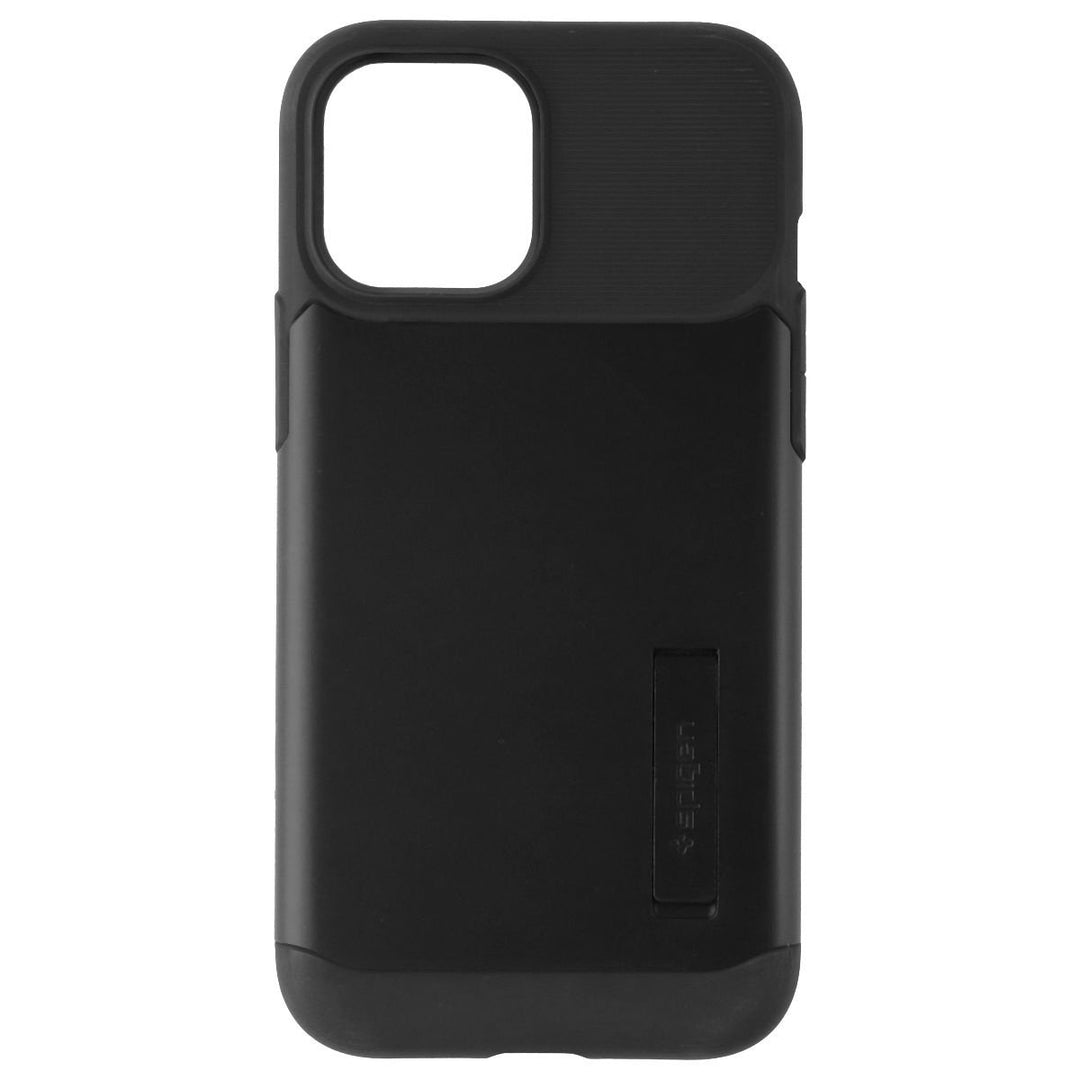 Spigen Slim Armor Series Dual Layer Case for iPhone 12 Pro Max - Black Image 2