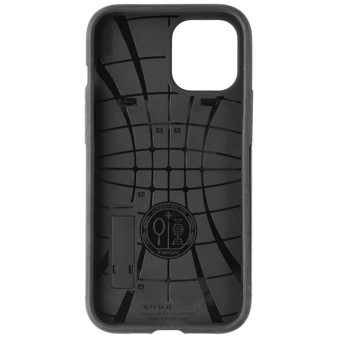 Spigen Slim Armor Series Dual Layer Case for iPhone 12 Pro Max - Black Image 3