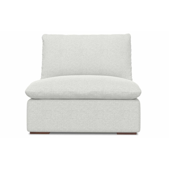 Jasmine Center Armless Sofa Module Performance Fabric Cozy Seating 3+ People Image 7