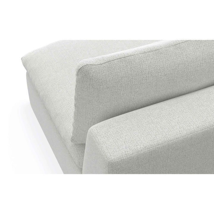 Jasmine Center Armless Sofa Module Performance Fabric Cozy Seating 3+ People Image 10