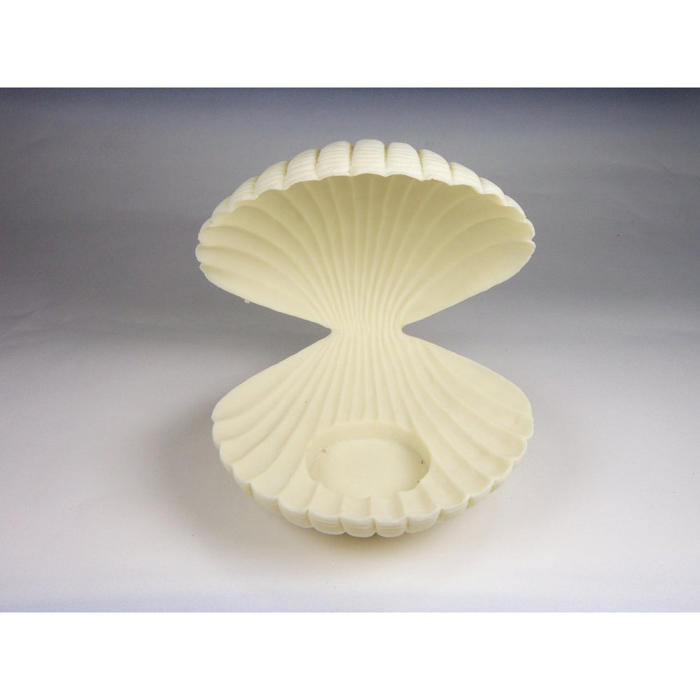 Ceramic Sea Shell Tealight Candle Holder 5 Inch Home Image 2