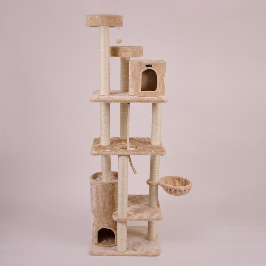 Armarkat Royal Perch Cat Tree 84 inch Faux faux 8 Levels Multi Cat A8402 Image 1