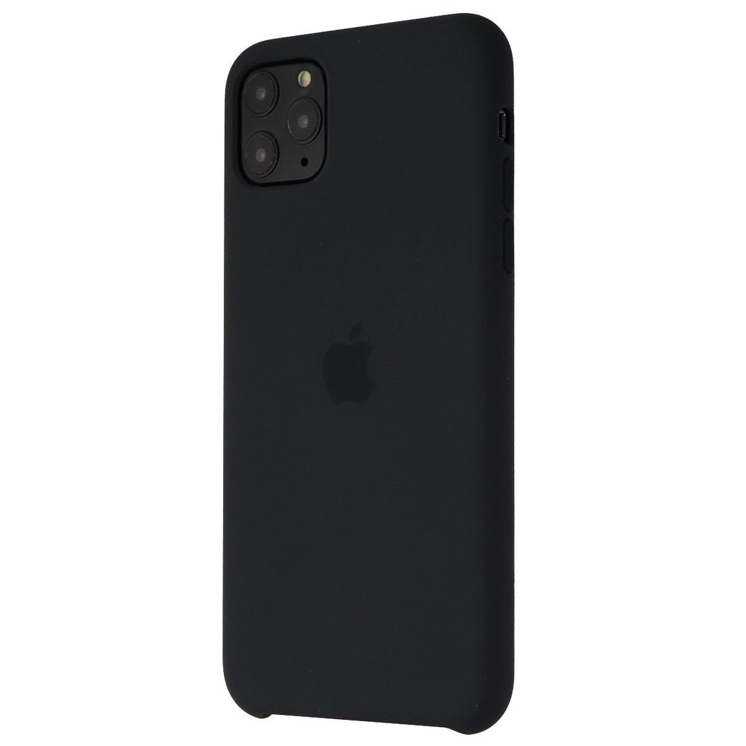 Apple Silicone Case for iPhone 11 Pro Max - Black (MX002ZM/A) Image 1