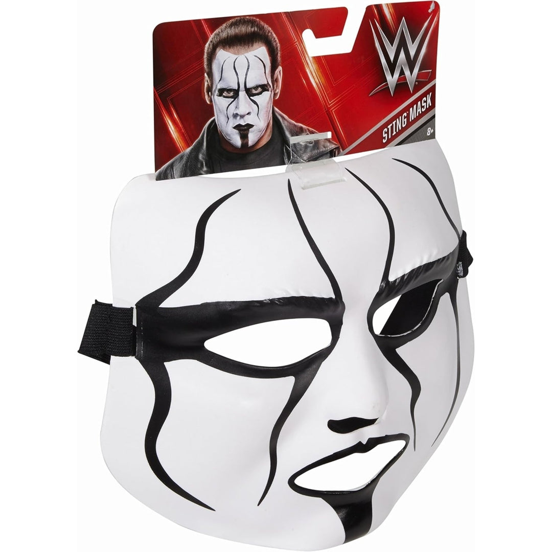 WWE Sting Mask Authentic Wrestling Iconic Superstar Costume Accessory Mattel Image 2