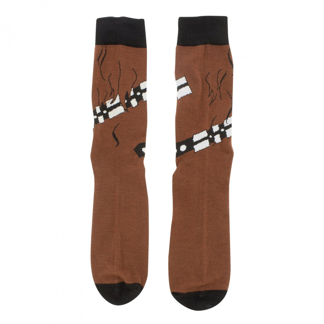 Star Wars Character Line Up 6-Pair Pack of Crew Socks Image 3