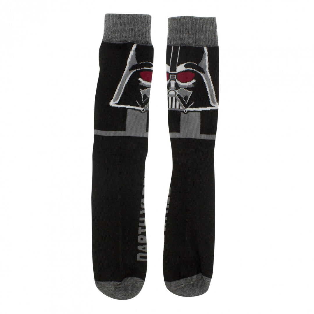 Star Wars Character Line Up 6-Pair Pack of Crew Socks Image 7