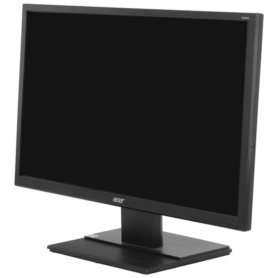 Acer V246HYL (23.8-in) V6 LED Backlit Full HD LCD Monitor (1920 x 1080) - Black Image 1