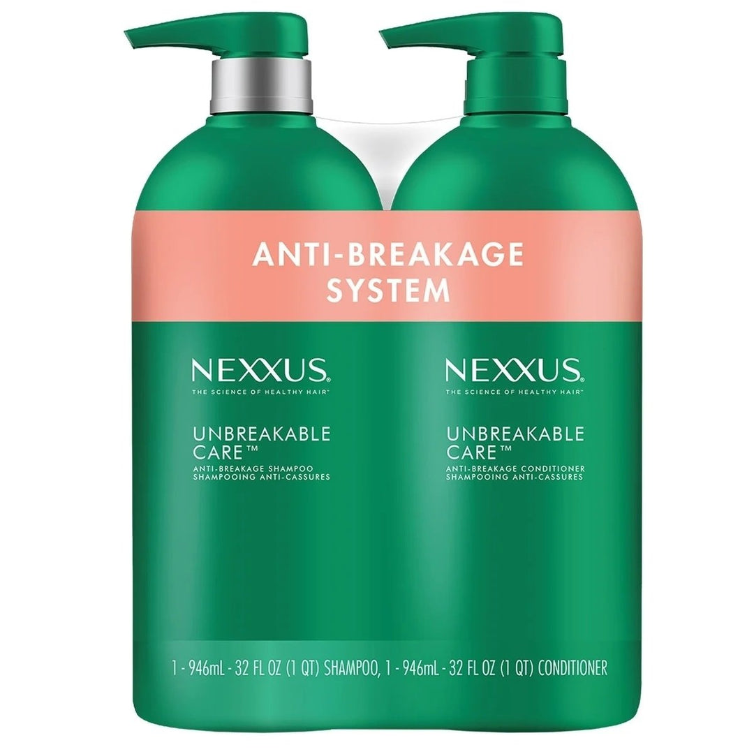 Nexxus Unbreakable Care Shampoo and Conditioner 32 Fluid Ounce (Pack of 2) Image 1