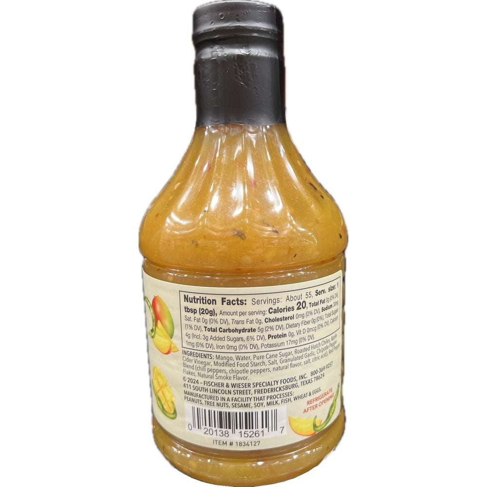 Fischer and Weiser Mango and Hatch Pepper Sauce 39 Ounce Image 2