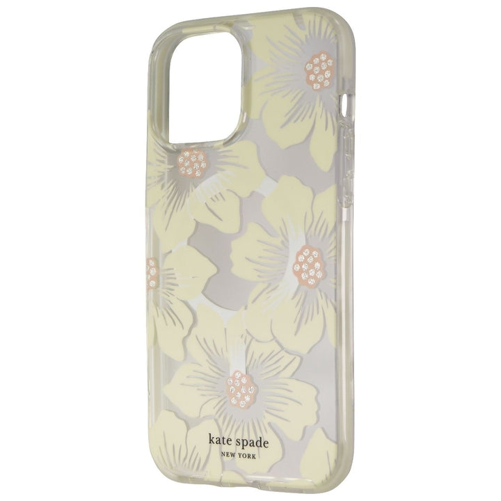 Kate Spade Hardshell Case for MagSafe for iPhone 13 Pro Max - Hollyhock Floral Image 1