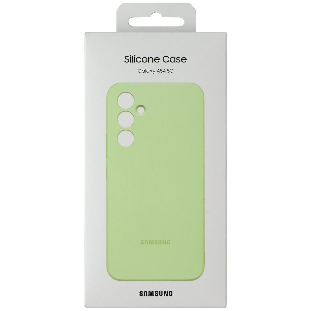 SAMSUNG Silicone Phone Case for Galaxy A54 (5G) - Lime (EF-PA546TGE) Image 1