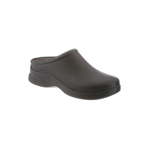 Klogs Footwear Mens Edge Closed Back Chef Clog BLACK Image 2