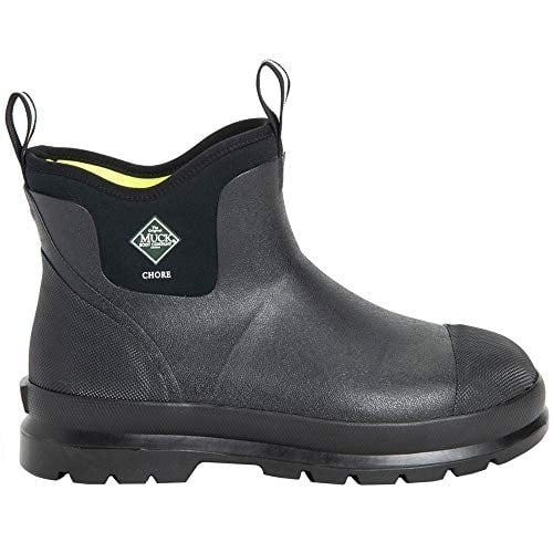 Muck Boot Mens Chore Classic Chelsea Waterproof Work Shoes Black Size Options Image 3