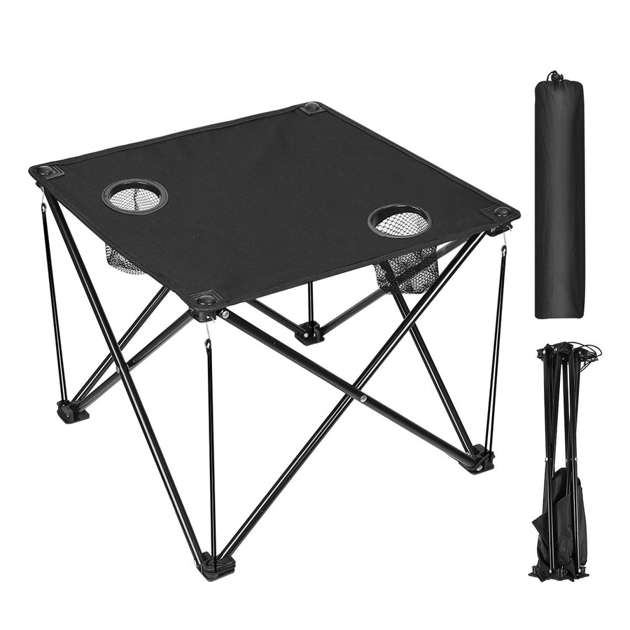 1Pc Foldable Camping Table Portable Picnic Table Lightweight Travel Desk for picnic Image 1