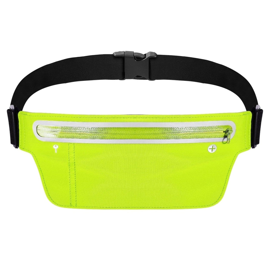 Unisex Sport Waist Pack Running Belt Bag Pouch Adjustable Bounce Free Sweat Proof Lightweight Slim Image 1