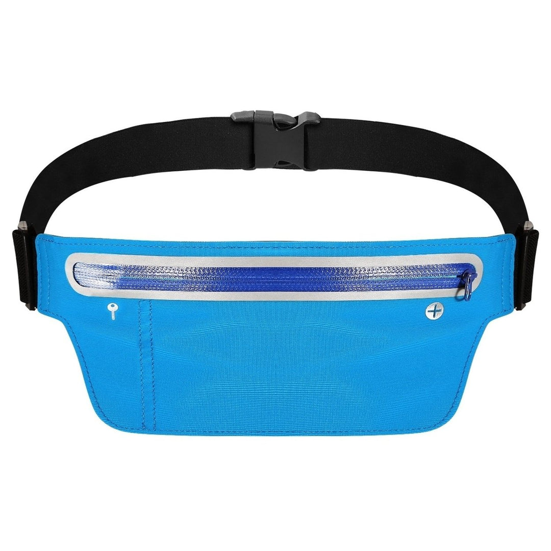 Unisex Sport Waist Pack Running Belt Bag Pouch Adjustable Bounce Free Sweat Proof Lightweight Slim Image 4