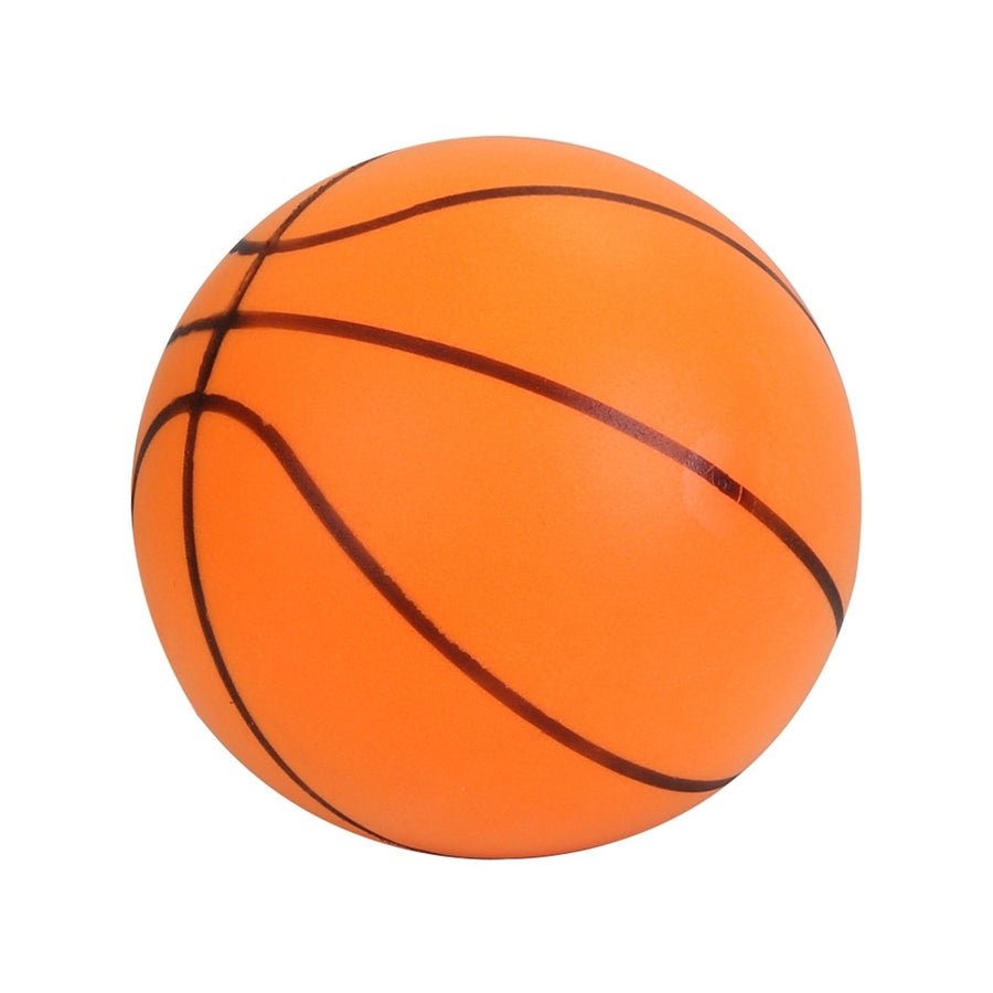 Silent Basketball Foam Bouncing Silent Basketball Uncoated High Density Foam Ball Indoor Low Noise Training Ball Image 1