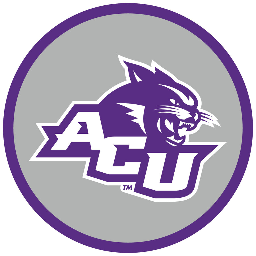 Abilene Christian University Round Vinyl Decal Sticker Officially Licensed Collegiate Product Image 1