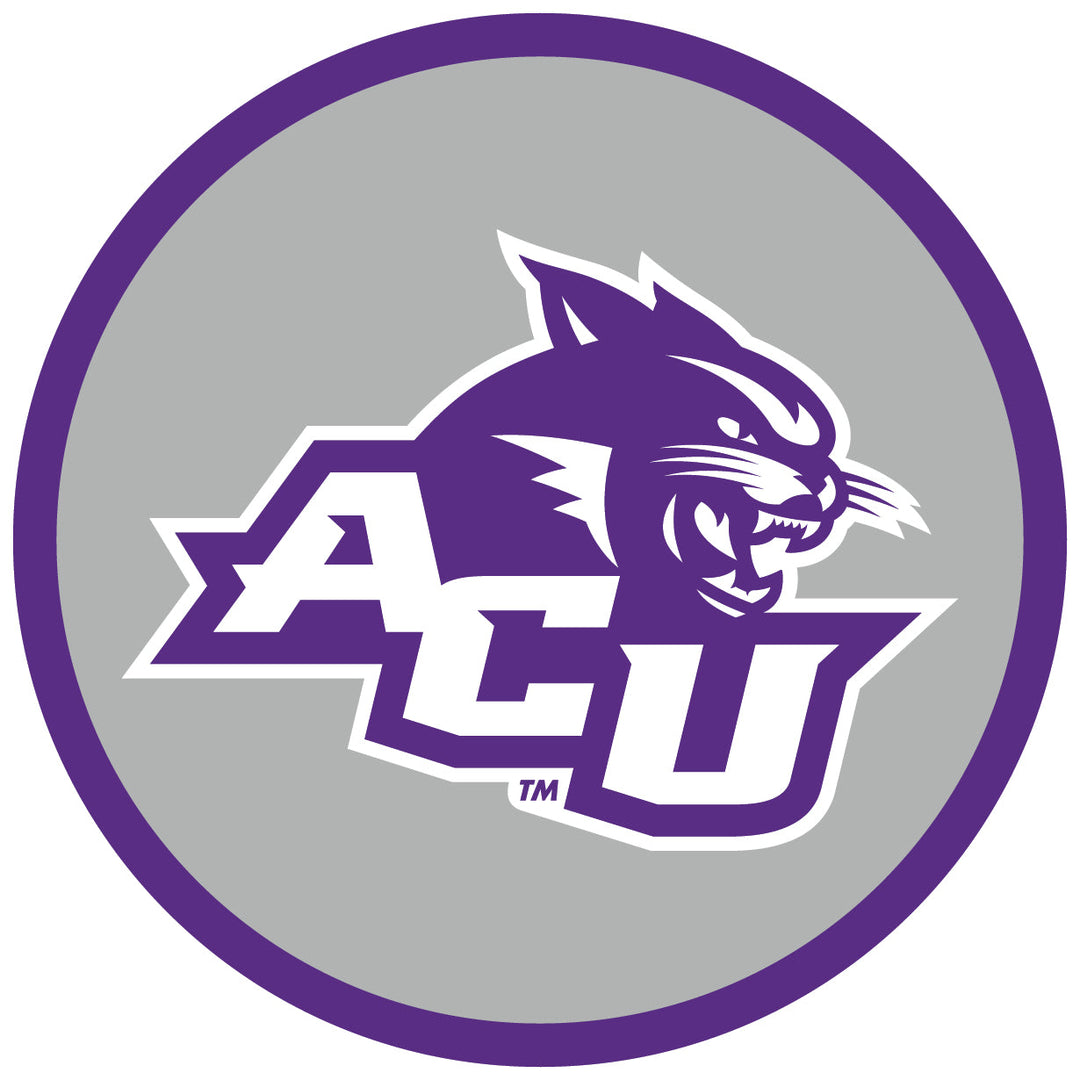 Abilene Christian University Round Magnet Officially Licensed Collegiate Product Image 1