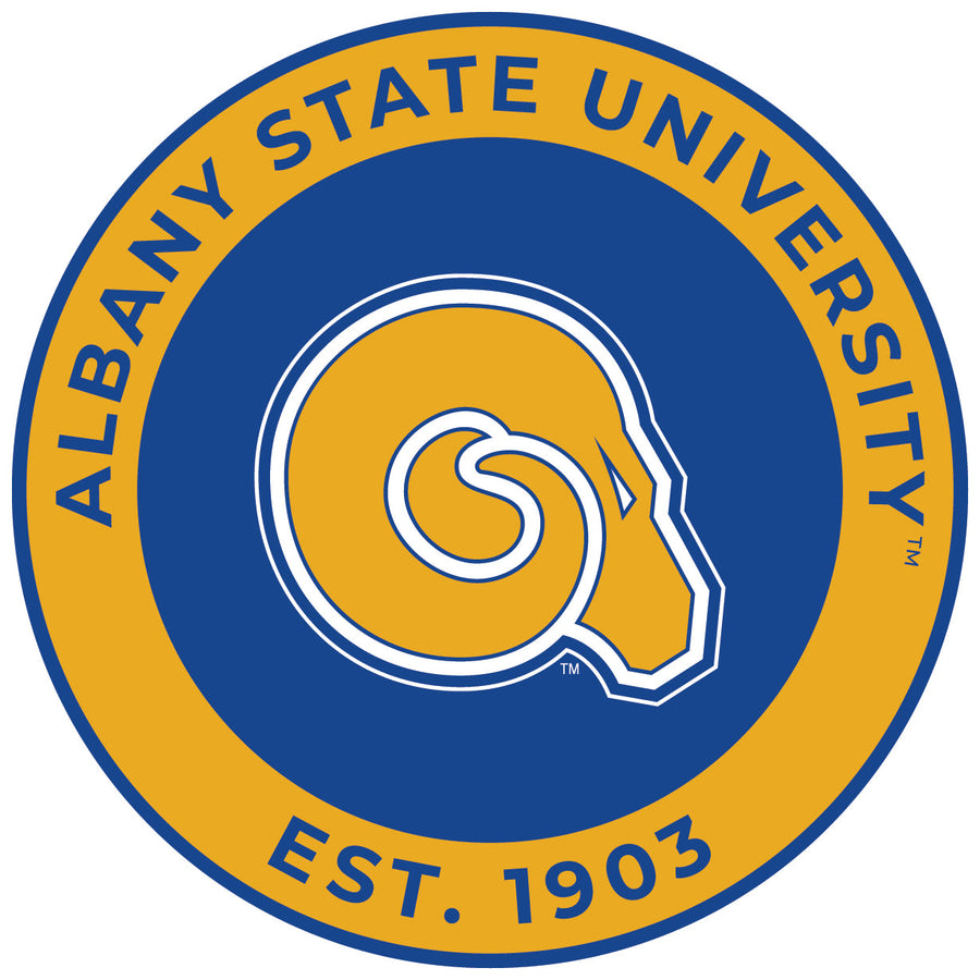 Albany State University Round Magnet Officially Licensed Collegiate Product Image 1