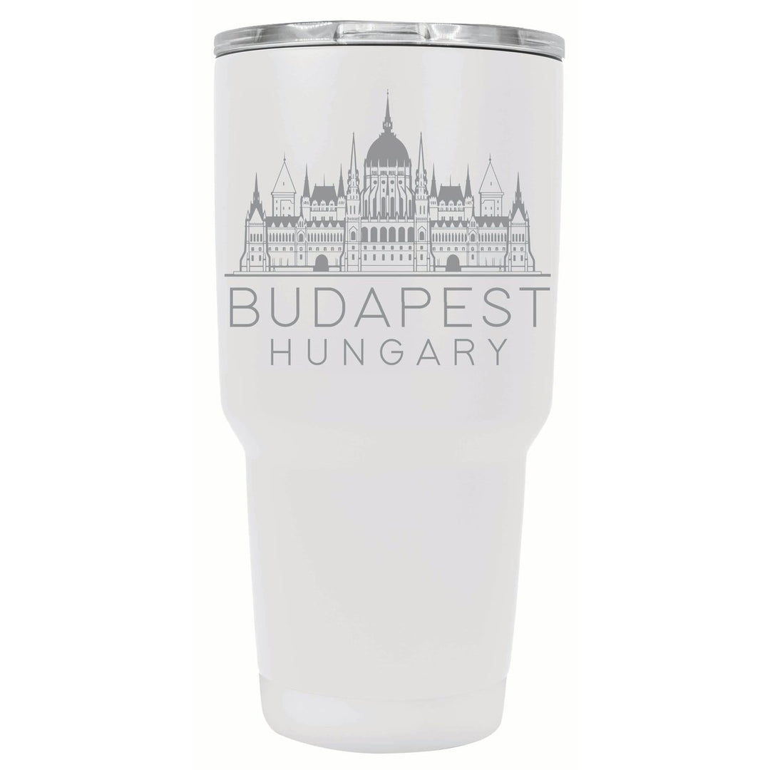 Budapest Hungary Souvenir 24 oz Engraved Insulated Stainless Steel Tumbler Image 1