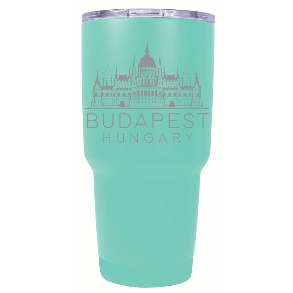 Budapest Hungary Souvenir 24 oz Engraved Insulated Stainless Steel Tumbler Image 2