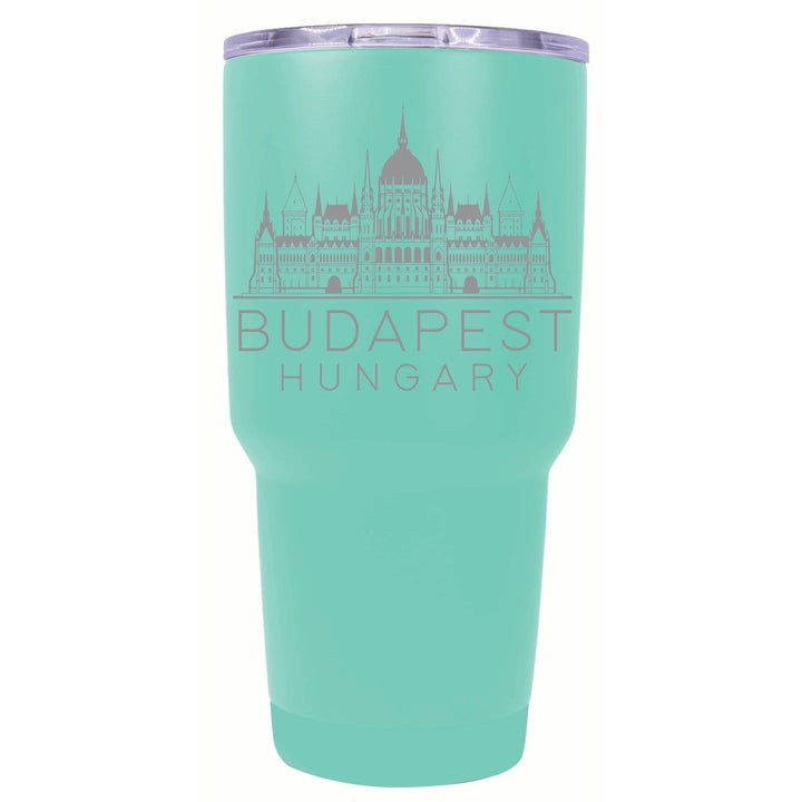 Budapest Hungary Souvenir 24 oz Engraved Insulated Stainless Steel Tumbler Image 1