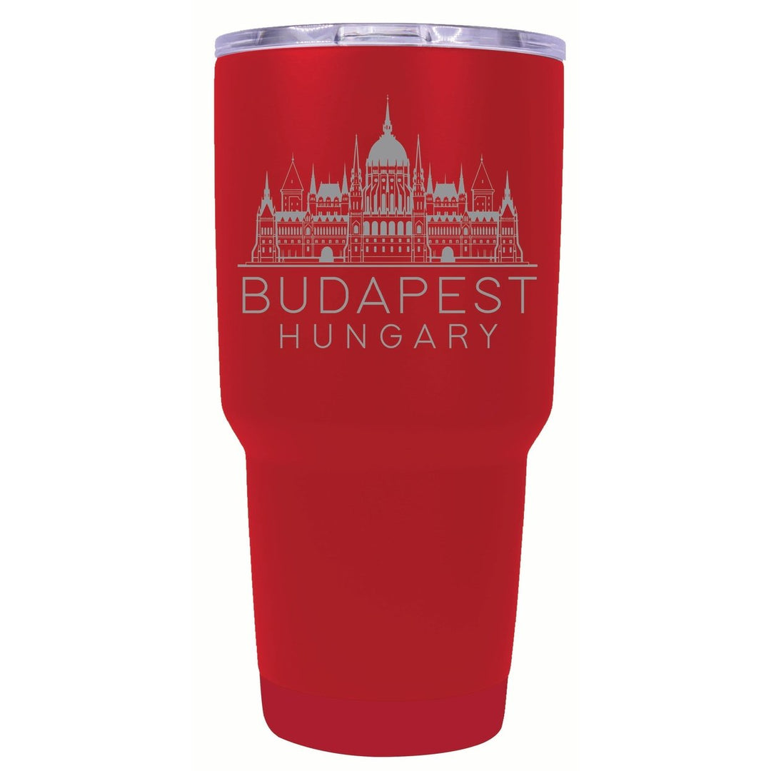 Budapest Hungary Souvenir 24 oz Engraved Insulated Stainless Steel Tumbler Image 1