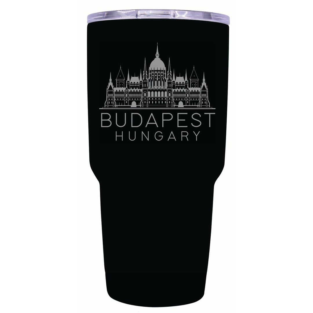 Budapest Hungary Souvenir 24 oz Engraved Insulated Stainless Steel Tumbler Image 7