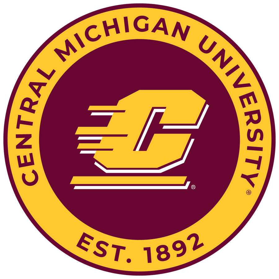 Central Michigan University Round Magnet Officially Licensed Collegiate Product Image 1