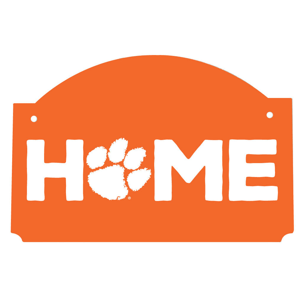 Clemson Tigers Wood Sign Flat with String Officially Licensed Collegiate Product Image 1