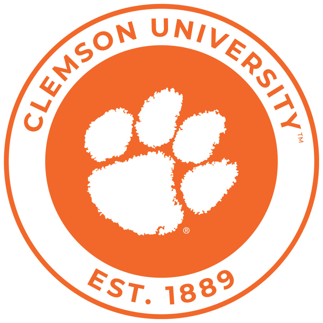 Clemson Tigers Round Magnet Officially Licensed Collegiate Product Image 1