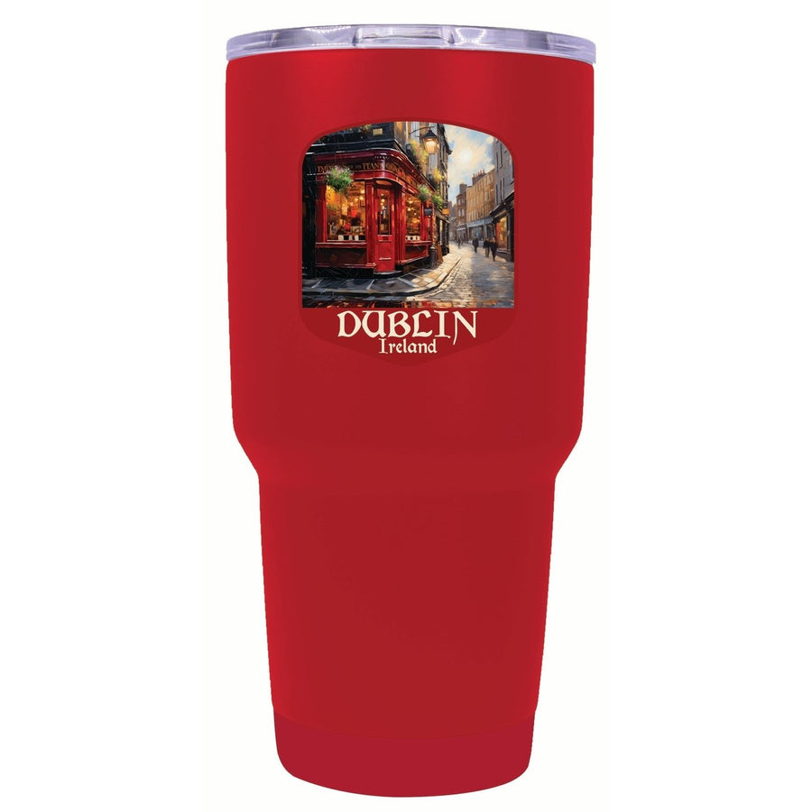 Dublin Ireland Pub Design Souvenir 24 oz Insulated Stainless Steel Tumbler Image 1