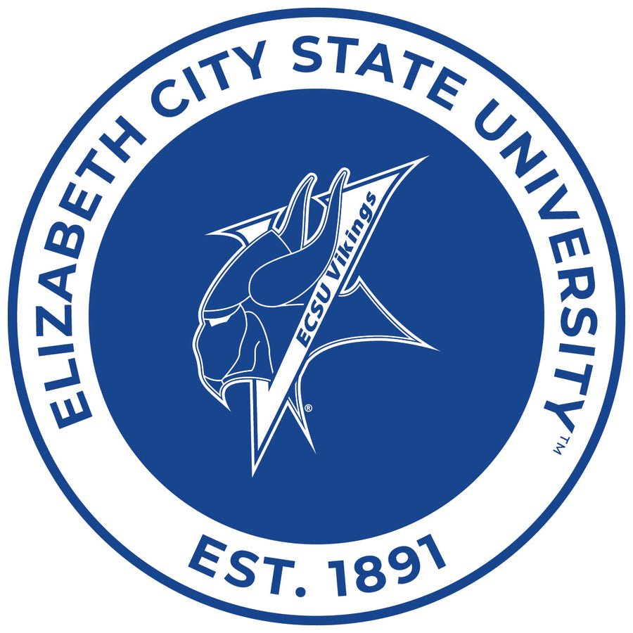 Elizabeth City State University Round Vinyl Decal Sticker Officially Licensed Collegiate Product Image 1