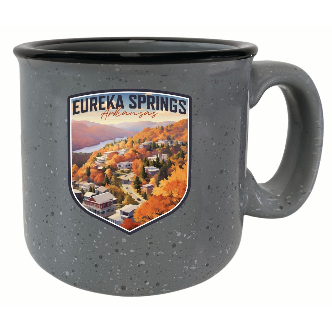 Eureka Springs Arkansas Little Switzerland of the Ozarks Design Souvenir 16 oz Ceramic camping mug Image 3