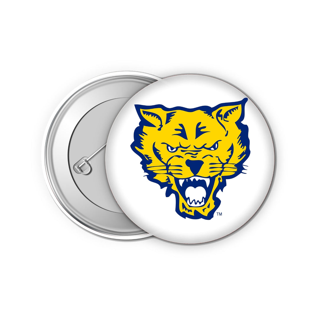 Fort Valley State University Small 1-Inch Button Pin 4 Pack Officially Licensed Collegiate Product Image 1